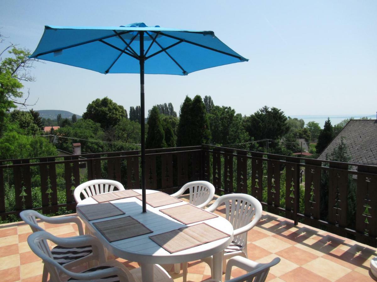 Panoramas Apartman 4+1 Ábrahámhegy Exteriér fotografie